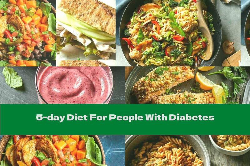 5-day Diet For People With Diabetes