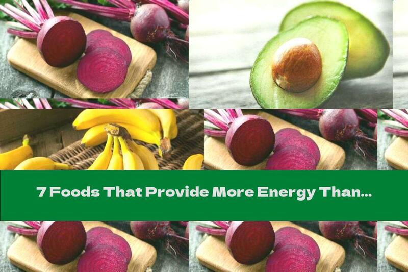 7 Foods That Provide More Energy Than A Cup Of Coffee
