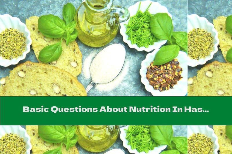 Basic Questions About Nutrition In Hashimoto's Thyroiditis?
