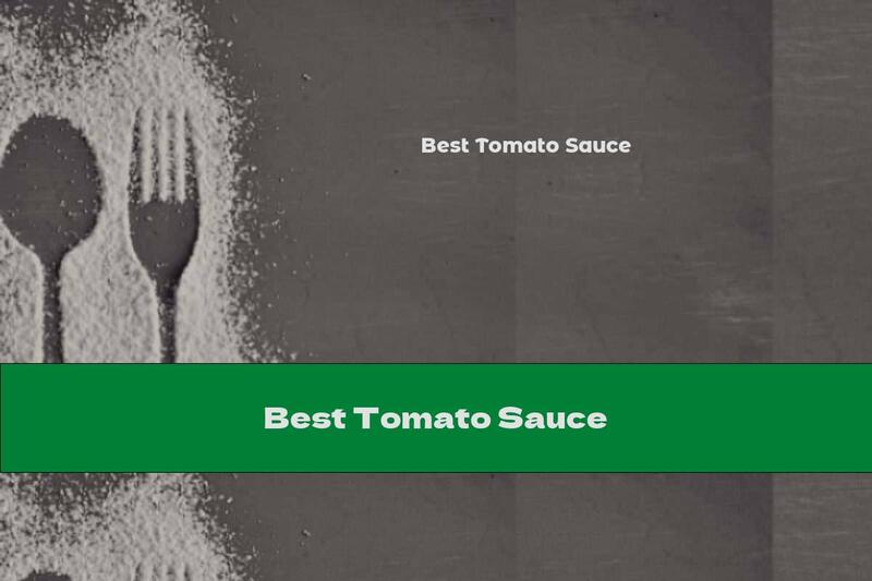 Best Tomato Sauce