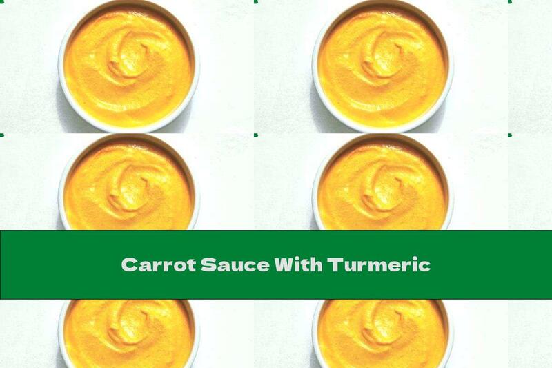 Carrot Sauce With Turmeric