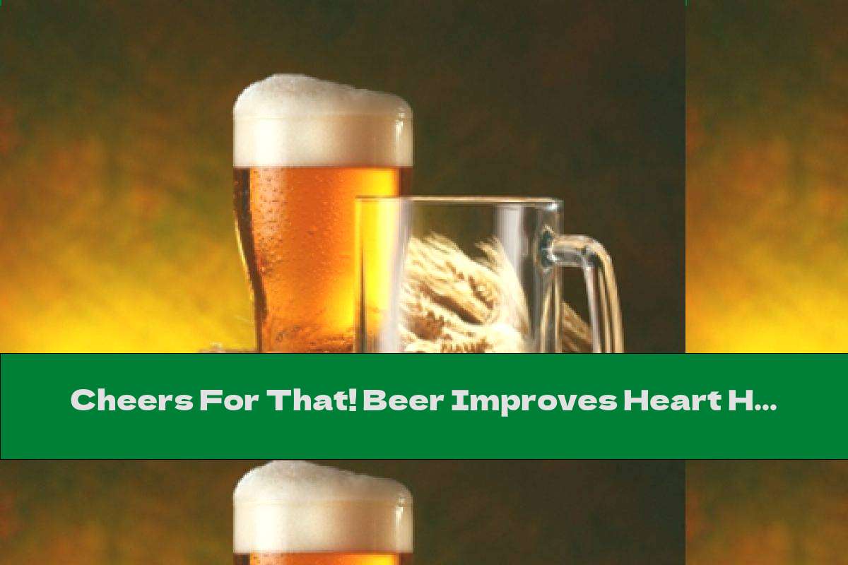 Cheers For That! Beer Improves Heart Health This Nutrition