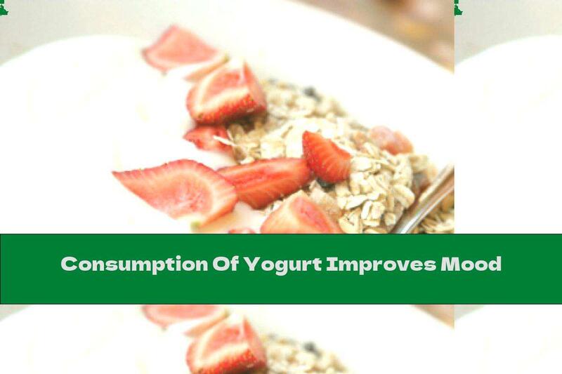 Consumption Of Yogurt Improves Mood
