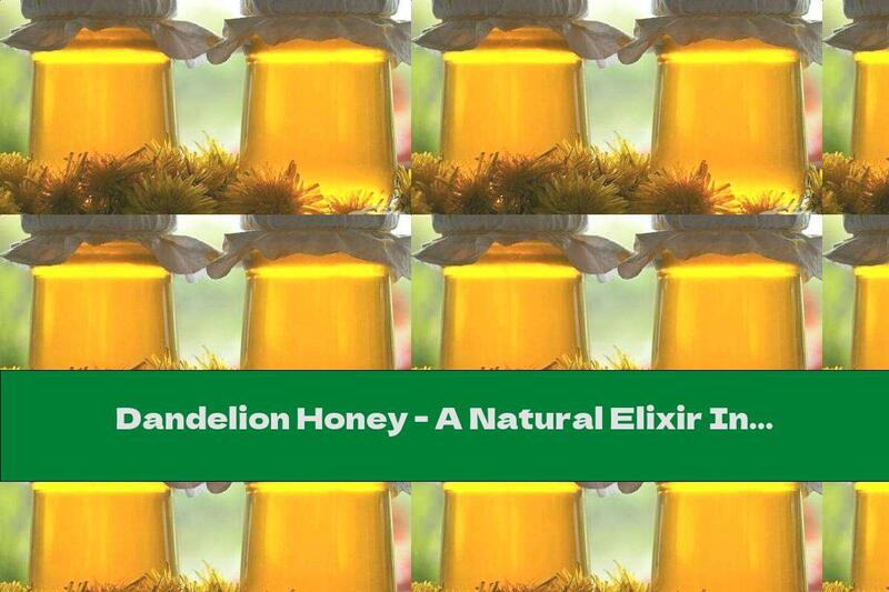 Dandelion Honey - A Natural Elixir In A Jar