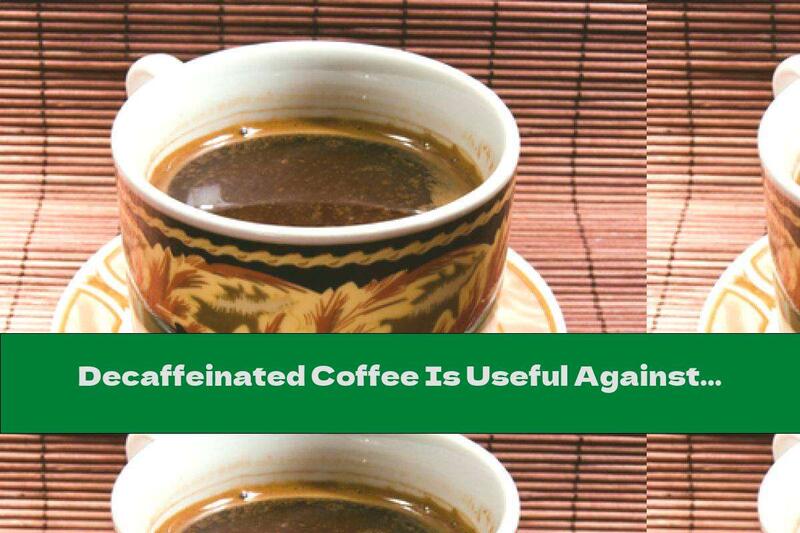 Decaffeinated Coffee Is Useful Against Diabetes