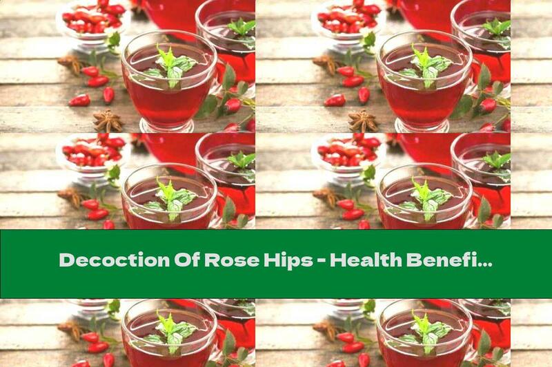 Decoction Of Rose Hips - Health Benefits