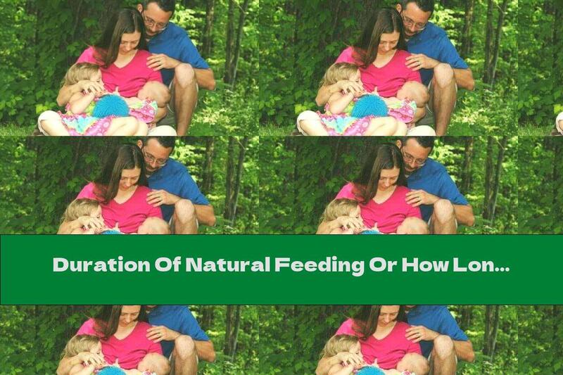 Duration Of Natural Feeding Or How Long To Breastfeed Your Baby