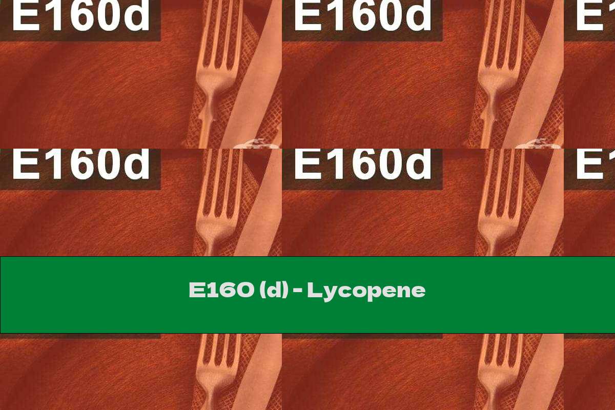 E160 (d) - Lycopene
