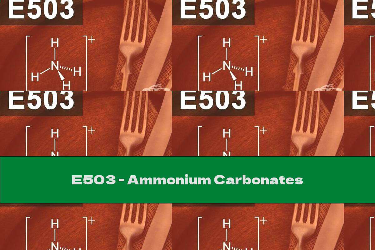 E503 - Ammonium Carbonates