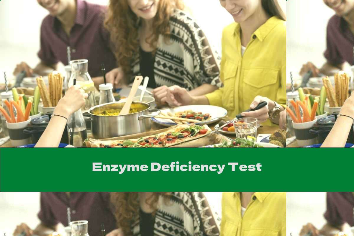 Enzyme Deficiency Test This Nutrition