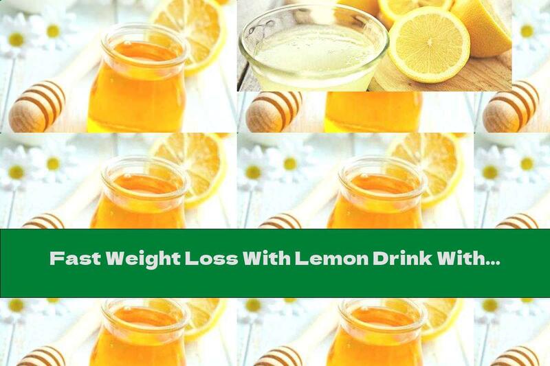 Fast Weight Loss With Lemon Drink With Pepper And Honey