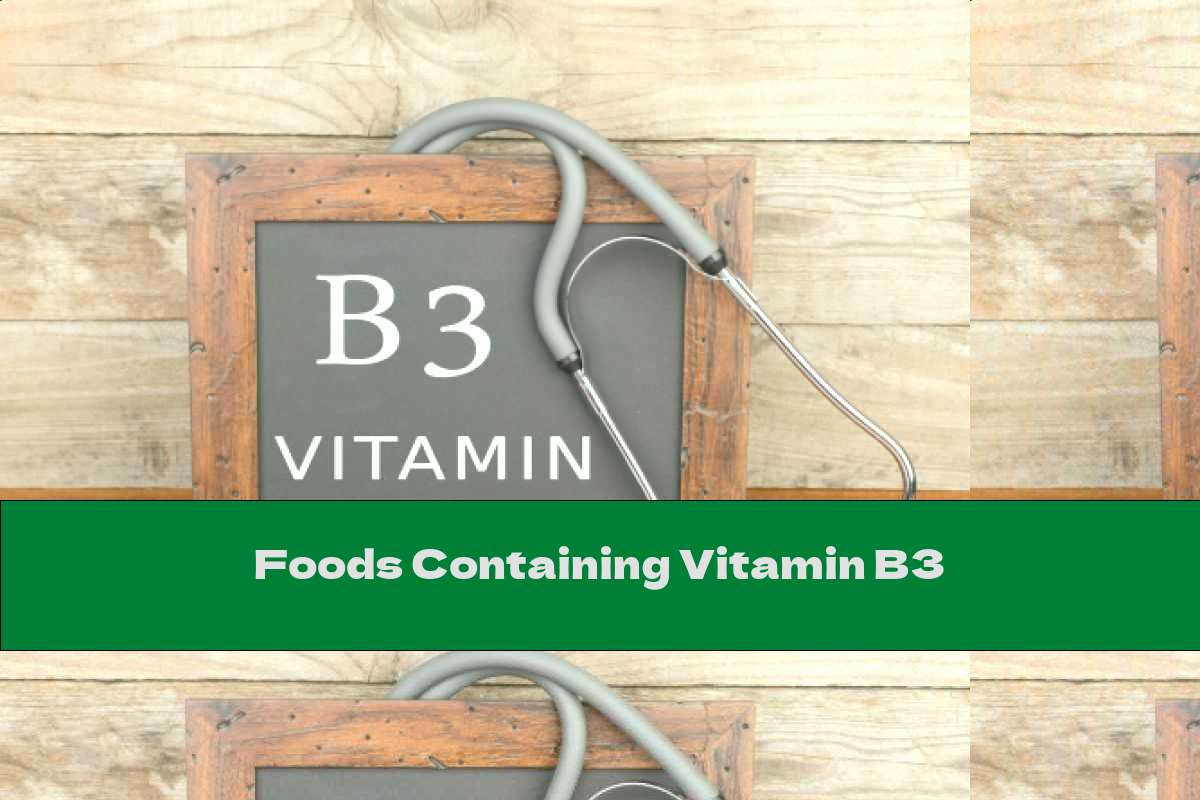 Foods Containing Vitamin B3