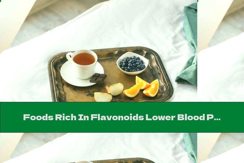 Foods Rich In Flavonoids Lower Blood Pressure