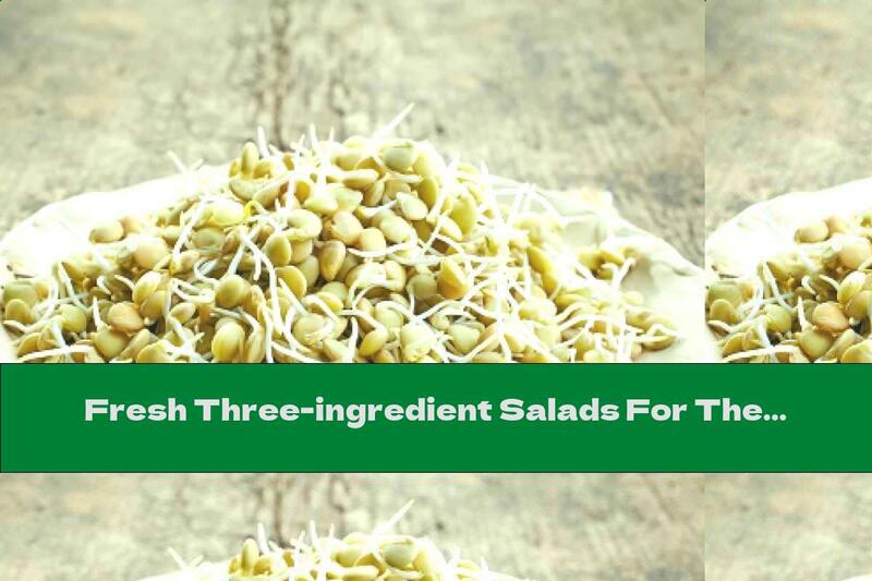Fresh Three-ingredient Salads For The New Year