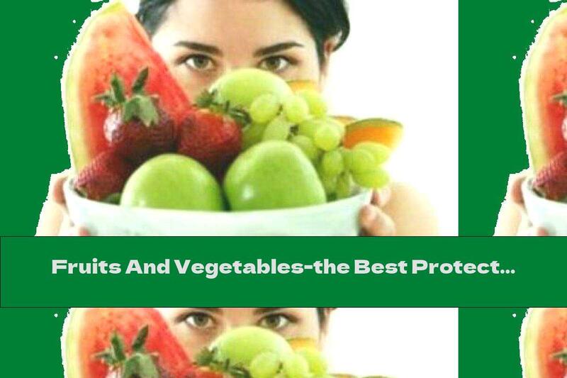 Fruits And Vegetables-the Best Protection Against The Flu