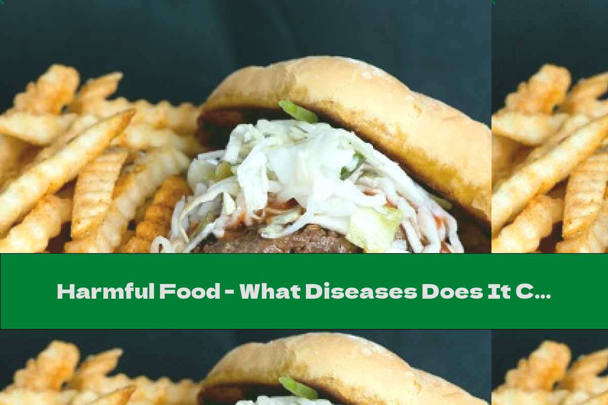 Harmful Food - What Diseases Does It Cause Us?