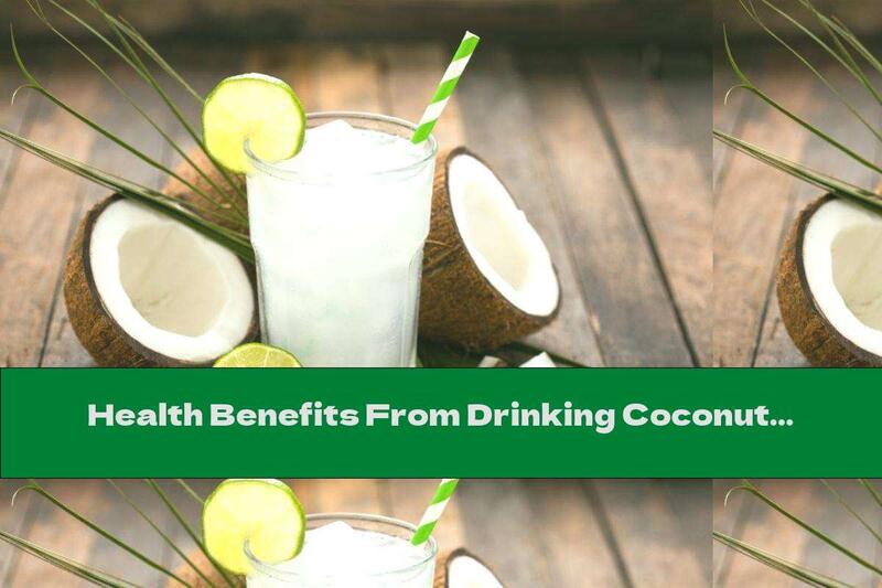 Health Benefits From Drinking Coconut Water