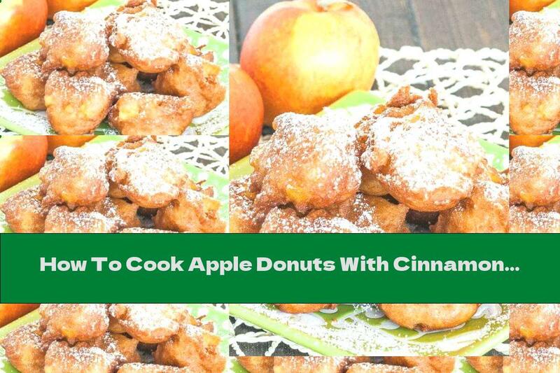 How To Cook Apple Donuts With Cinnamon - Recipe