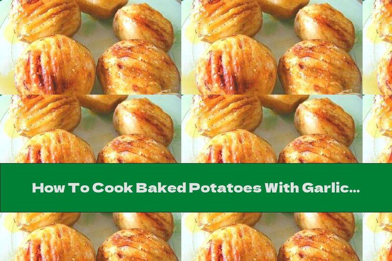 How To Cook Baked Potatoes With Garlic And Red Pepper - Recipe