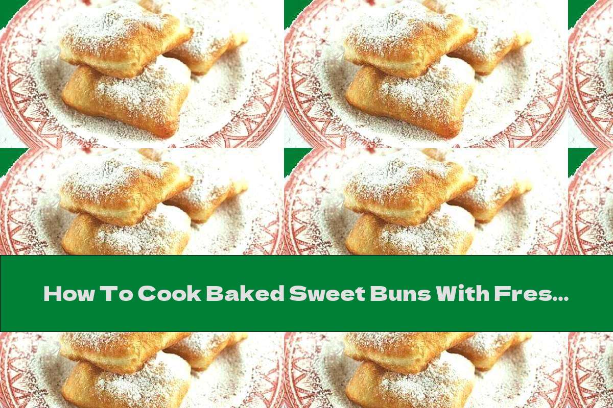 How To Cook Baked Sweet Buns With Fresh Milk - Recipe