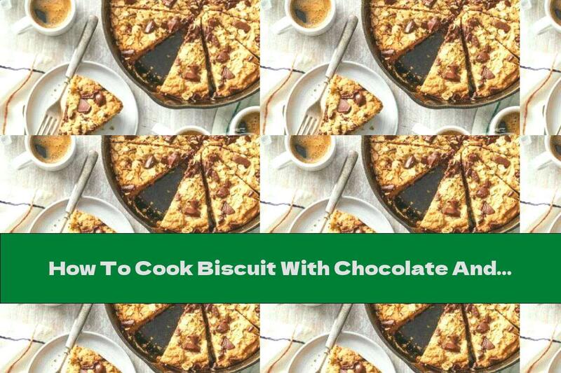 How To Cook Biscuit With Chocolate And Peanut Butter - Recipe