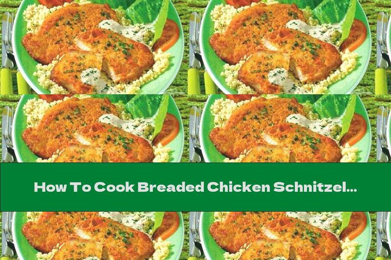 How To Cook Breaded Chicken Schnitzel With Sesame - Recipe