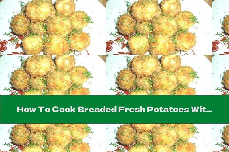 How To Cook Breaded Fresh Potatoes With Garlic And Marjoram - Recipe