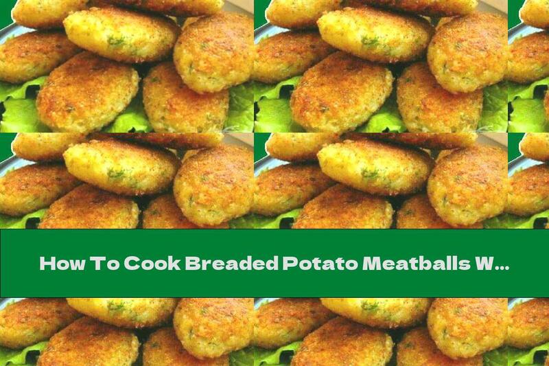 How To Cook Breaded Potato Meatballs With Corn, Peas And Onions - Recipe