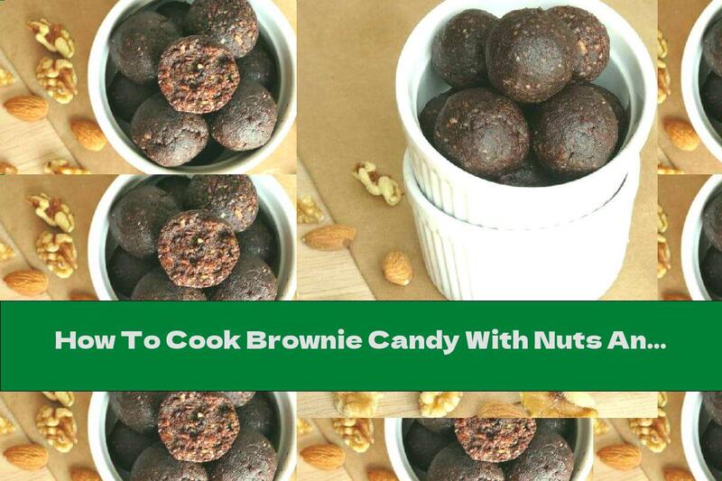 How To Cook Brownie Candy With Nuts And Dates - Recipe