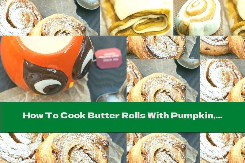 How To Cook Butter Rolls With Pumpkin, Cinnamon And Cream Cheese - Recipe
