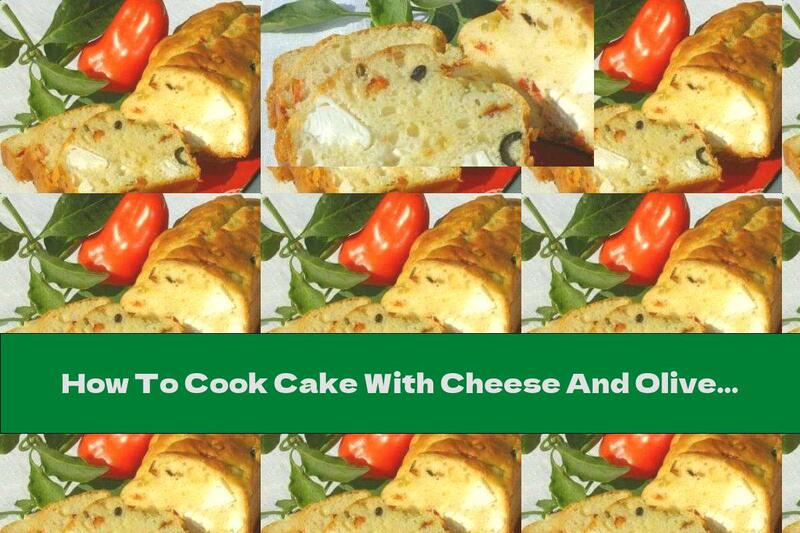 How To Cook Cake With Cheese And Olives - Recipe