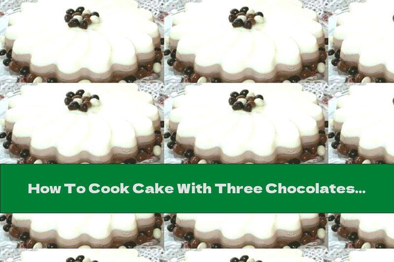 How To Cook Cake With Three Chocolates Without Baking - Recipe