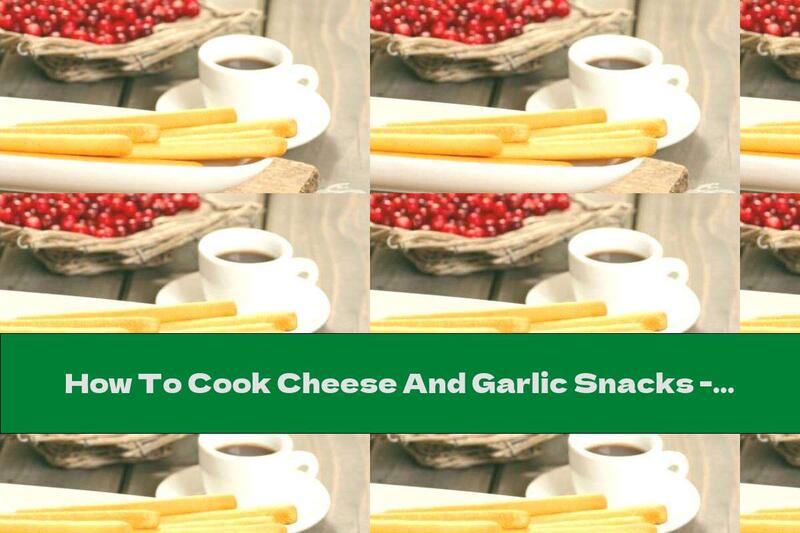 How To Cook Cheese And Garlic Snacks - Recipe