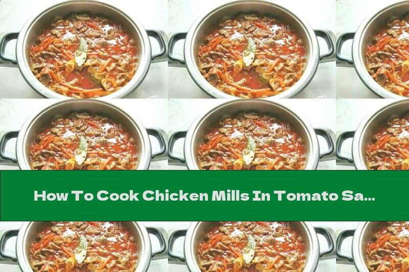 How To Cook Chicken Mills In Tomato Sauce With Onion, Garlic And Basil - Recipe