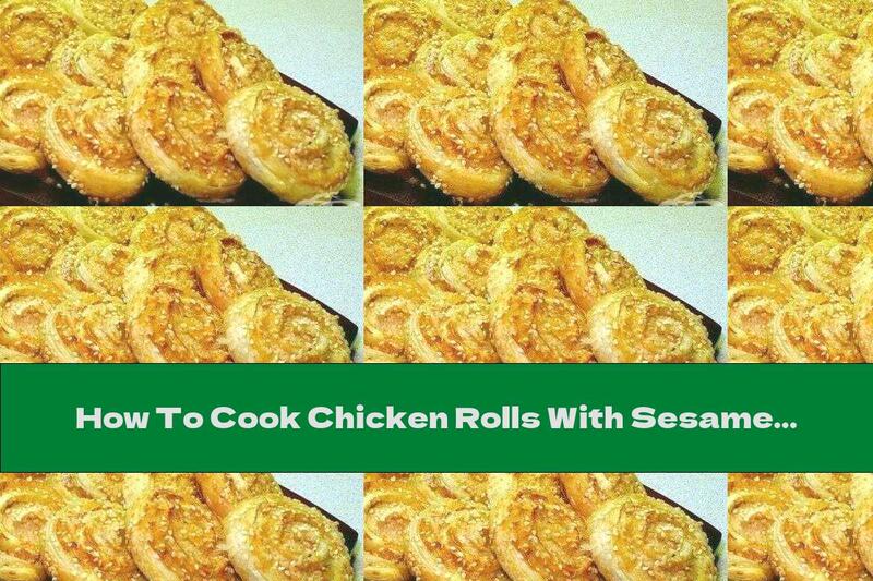 How To Cook Chicken Rolls With Sesame - Recipe