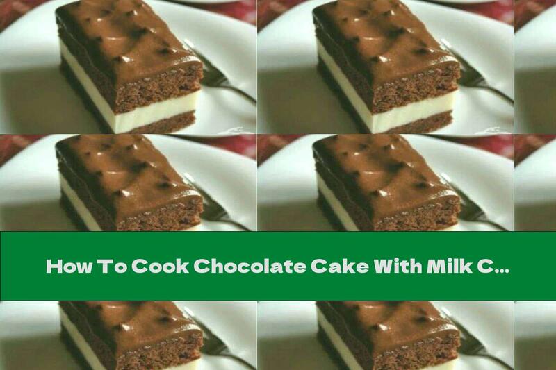 How To Cook Chocolate Cake With Milk Cream - Recipe