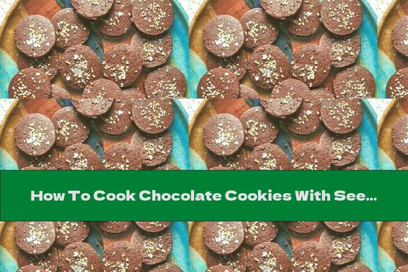 How To Cook Chocolate Cookies With Seeds And Date Sugar - Recipe