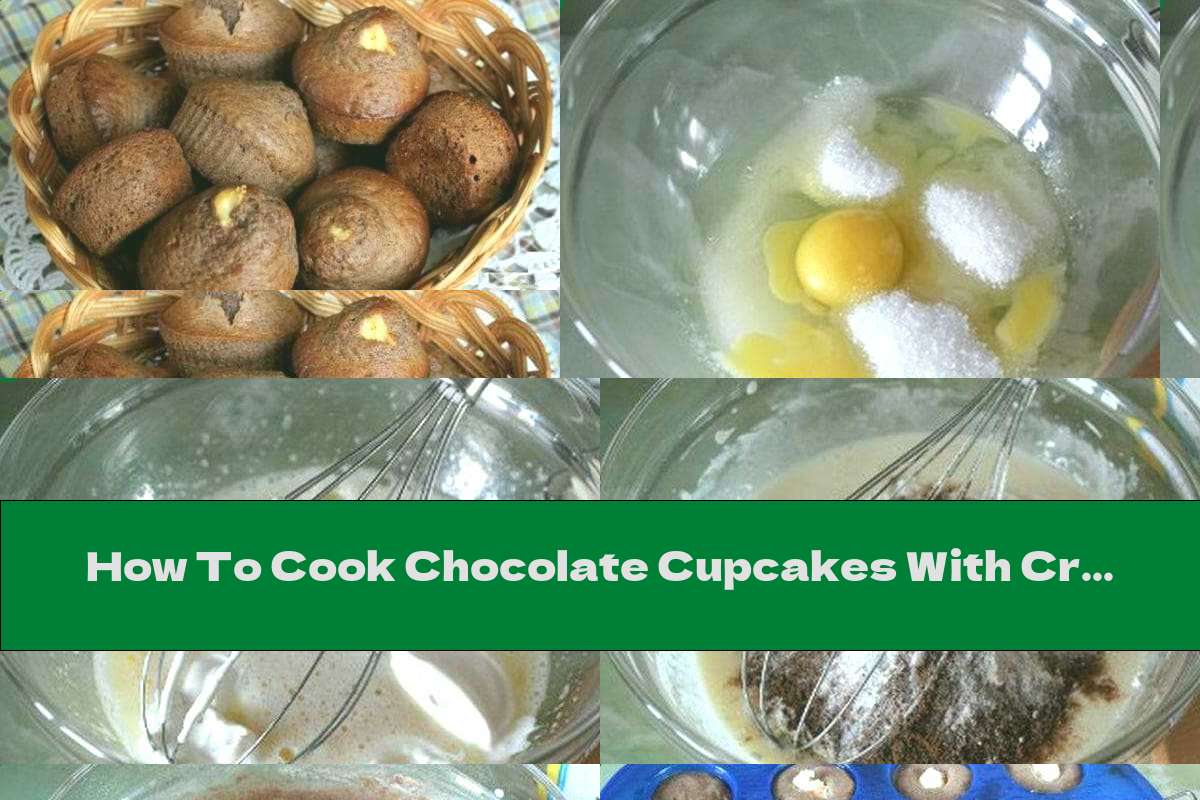 How To Cook Chocolate Cupcakes With Cream Cheese - Recipe