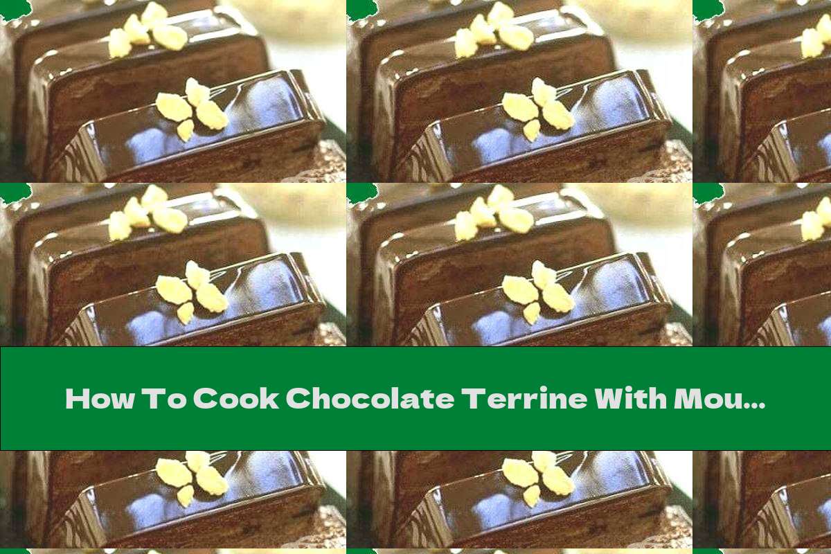How To Cook Chocolate Terrine With Mousse And Glaze Recipe This