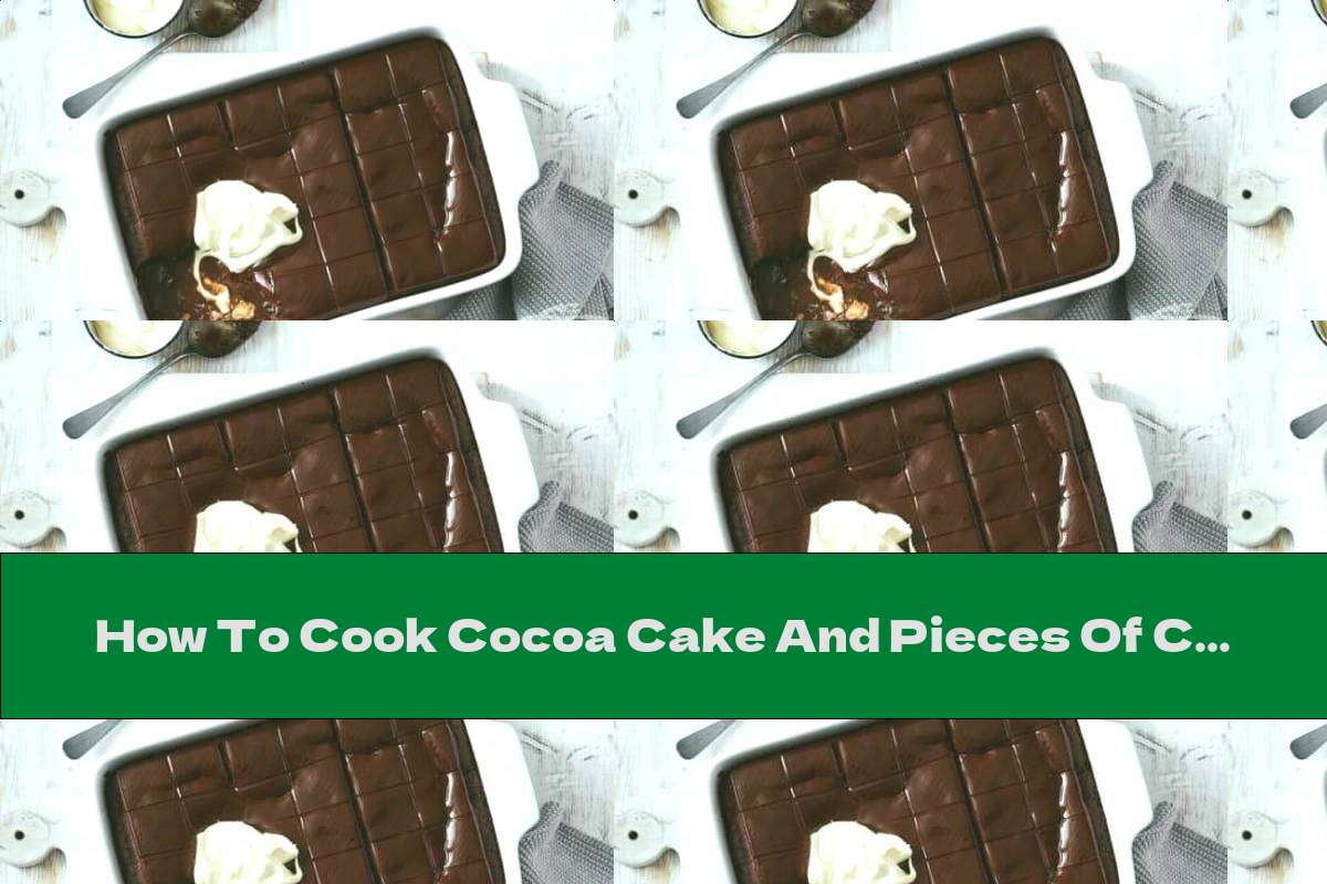 How To Cook Cocoa Cake And Pieces Of Chocolate Recipe This Nutrition