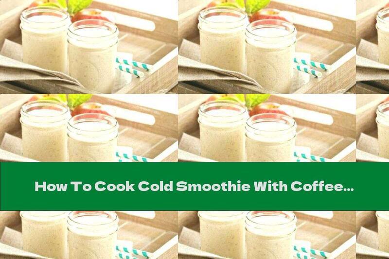 How To Cook Cold Smoothie With Coffee And Vanilla Aroma - Recipe