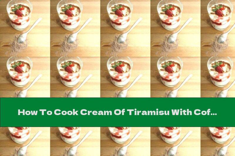 How To Cook Cream Of Tiramisu With Coffee And Raspberries - Recipe