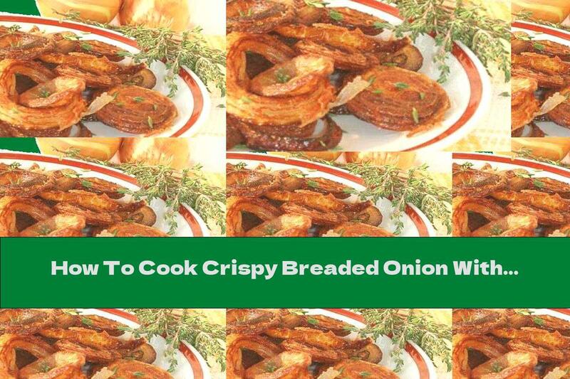 How To Cook Crispy Breaded Onion With Sugar And Pepper - Recipe