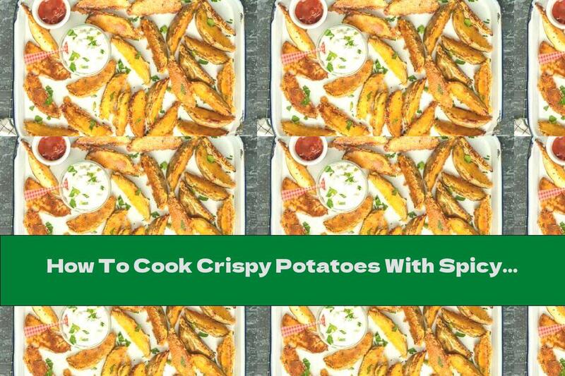 How To Cook Crispy Potatoes With Spicy Almond Peel - Recipe