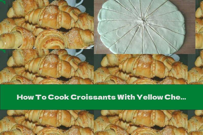 How To Cook Croissants With Yellow Cheese And Sesame - Recipe