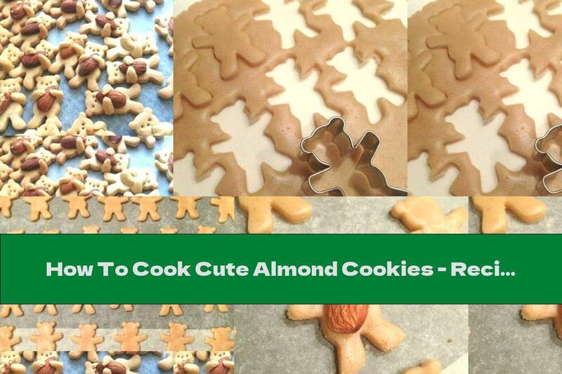 How To Cook Cute Almond Cookies - Recipe