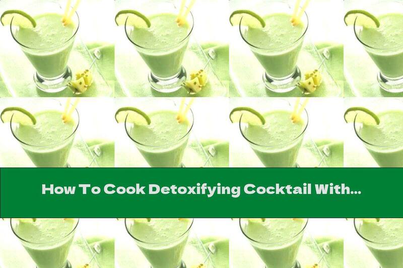 How To Cook Detoxifying Cocktail With Apples And Celery - Recipe