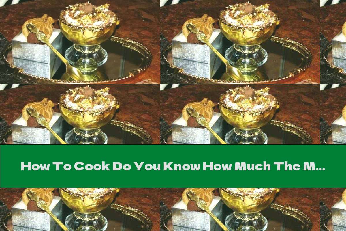 How To Cook Do You Know How Much The Most Expensive Ice Cream Dessert
