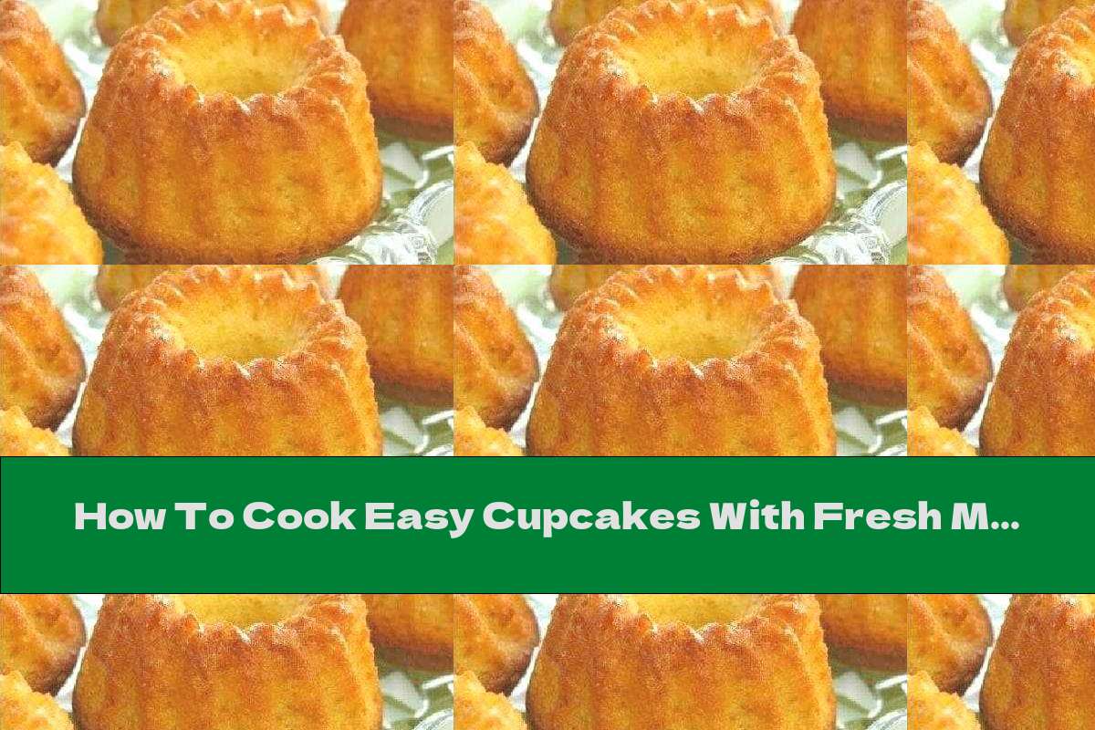 How To Cook Easy Cupcakes With Fresh Milk - Recipe