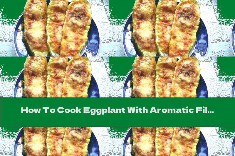 How To Cook Eggplant With Aromatic Filling, Stewed In Tomatoes - Recipe